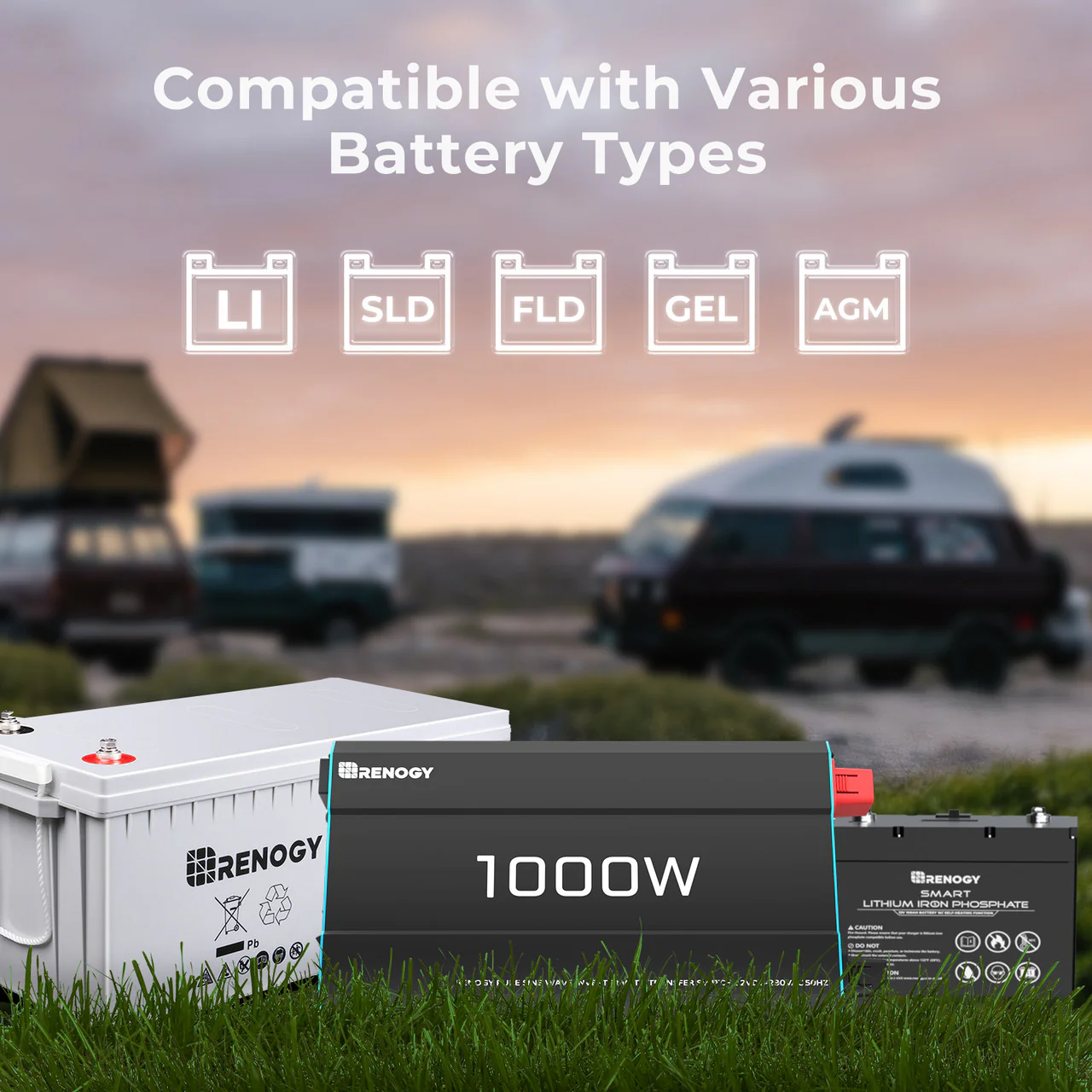 1000W Pure Sine Wave Inverter 12V to 230V with UPS Backup - Image 7