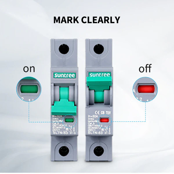 10A/16A/32A/50A/63A 1P DC Miniature Circuit Breaker - Image 5