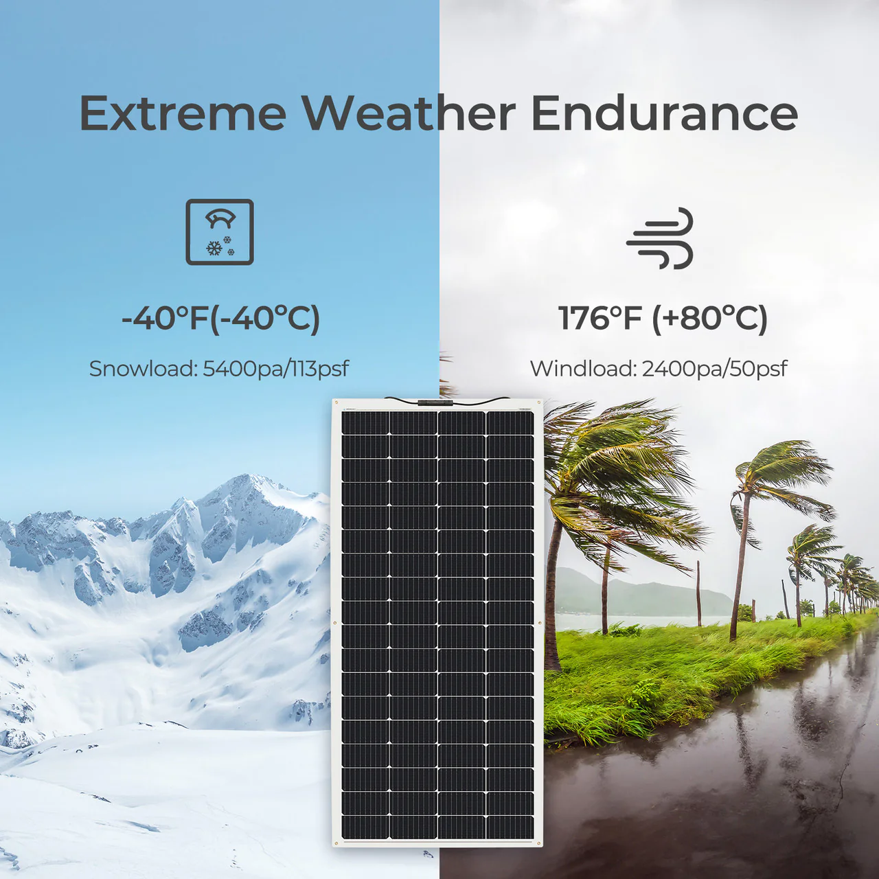 200 Watt 12 Volt Flexible Monocrystalline Solar Panel - Image 10