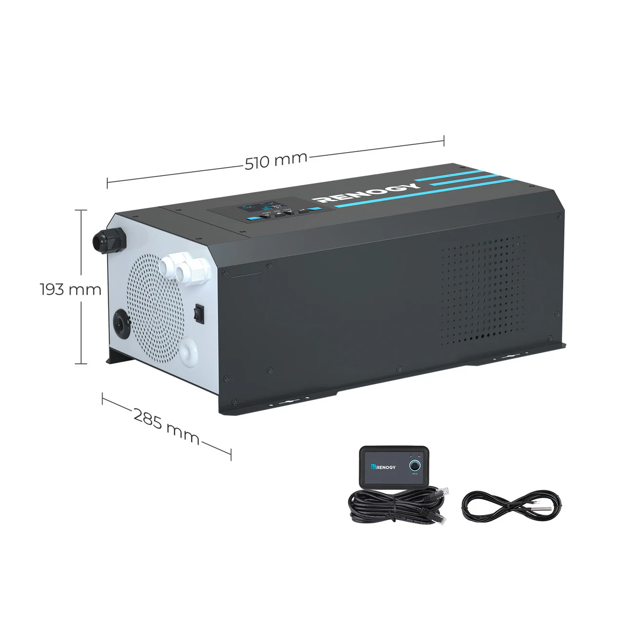 2000W 12V Pure Sine Wave Inverter Charger w/ LCD - Image 10