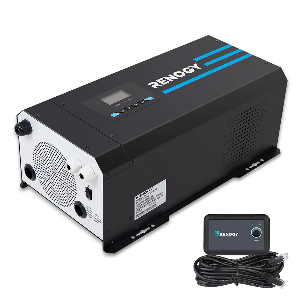 2000W 12V Pure Sine Wave Inverter Charger w/ LCD - Image 11