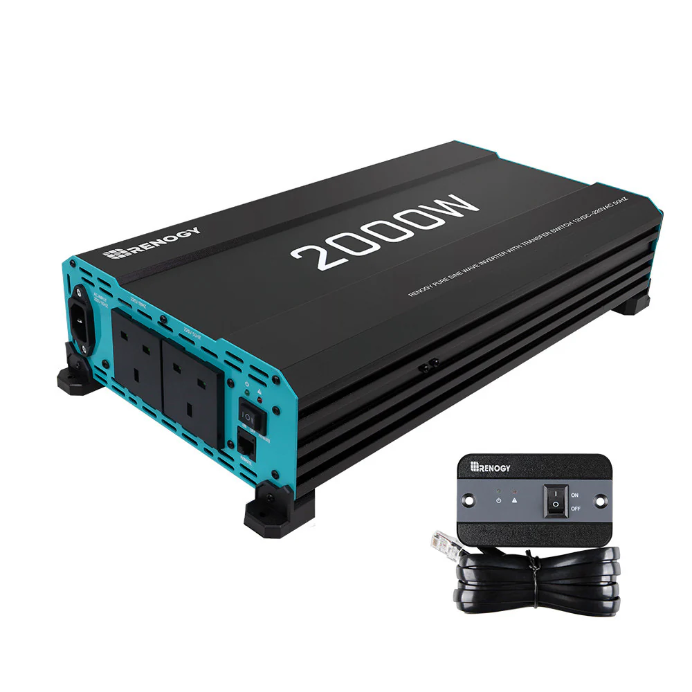 2000W Pure Sine Wave Inverter 12V to 230V with UPS Backup - Image 13