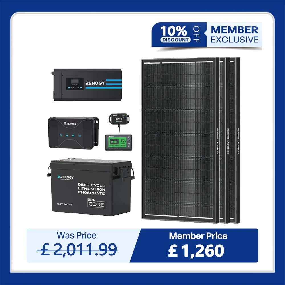 3.84kWh Motorhome Power Kit | 300Ah LiFePO4 Battery, 2000W Inverter - Image 11
