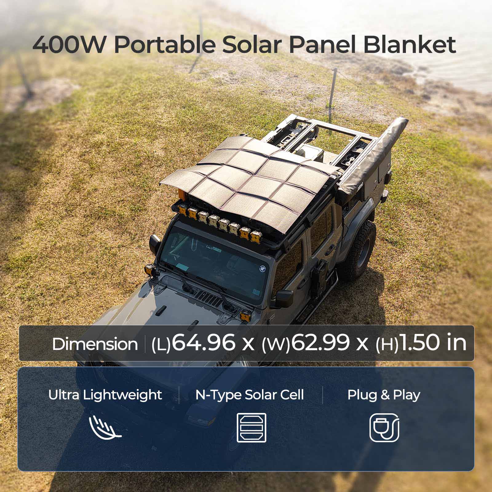 400W Solar Panel Blanket - Image 10