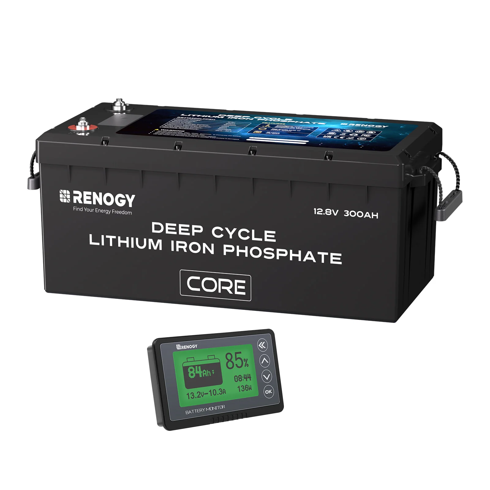 Core - 12V 300Ah Core Series Deep Cycle Lithium Iron Phosphate Battery w/Self-Heating - Image 13