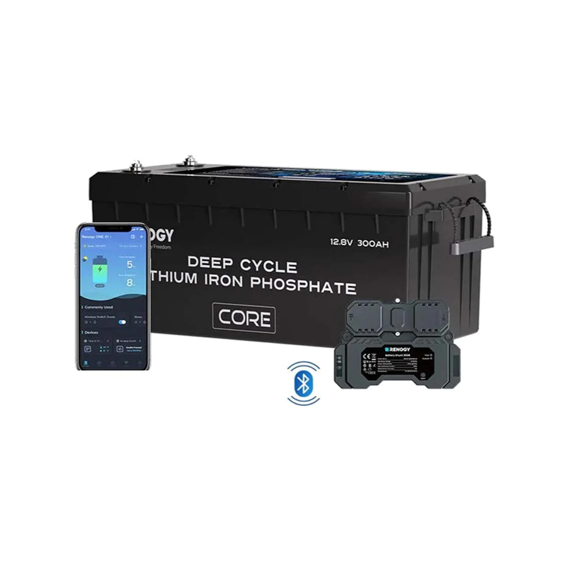Core - 12V 300Ah Core Series Deep Cycle Lithium Iron Phosphate Battery w/Self-Heating - Image 14