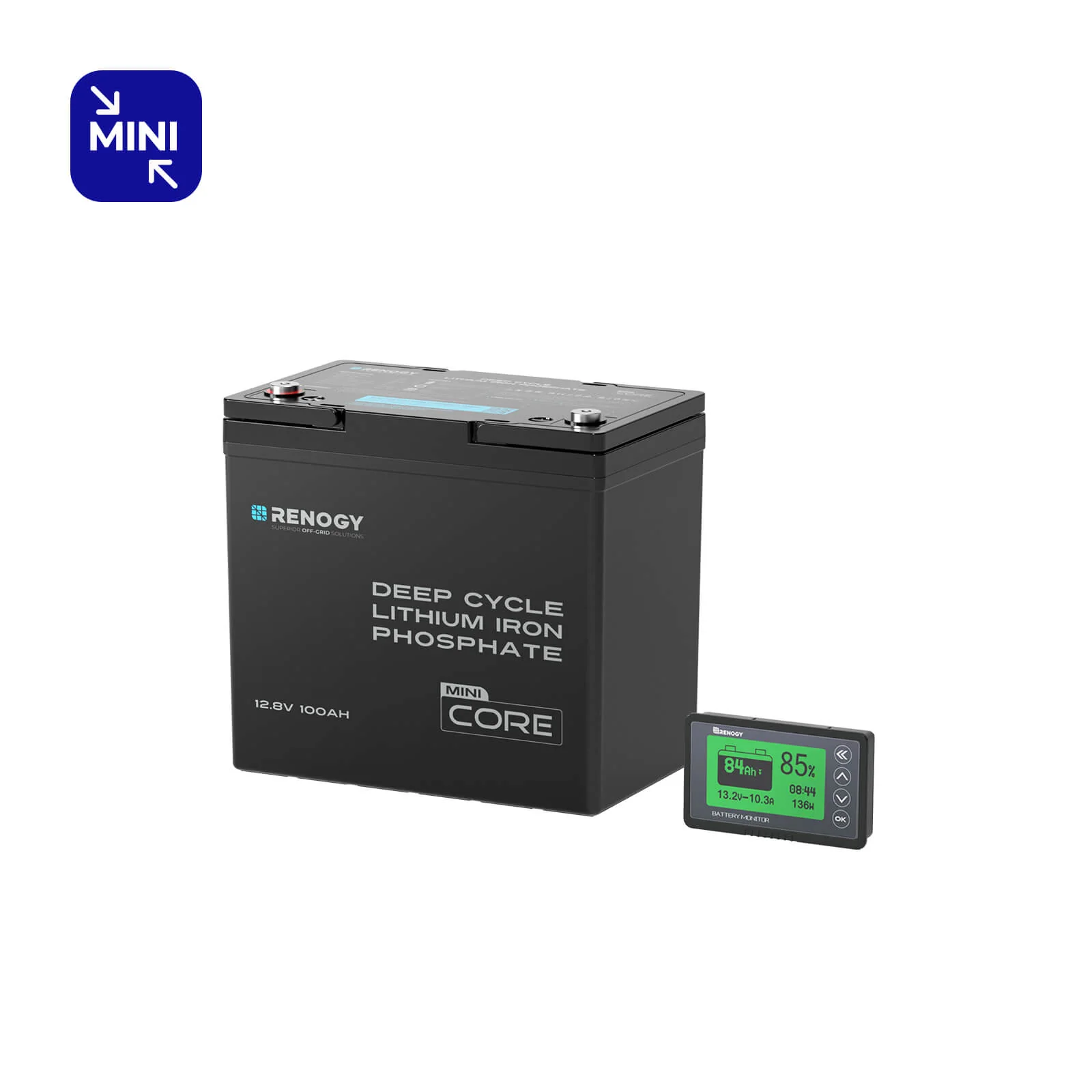 Core Mini- 12.8V 100Ah Lithium Iron Phosphate Battery - Image 9