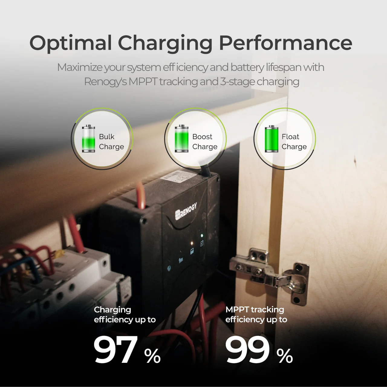 DCC30S 12V 30A Dual Input DC-DC On-Board Battery Charger with MPPT - Image 7