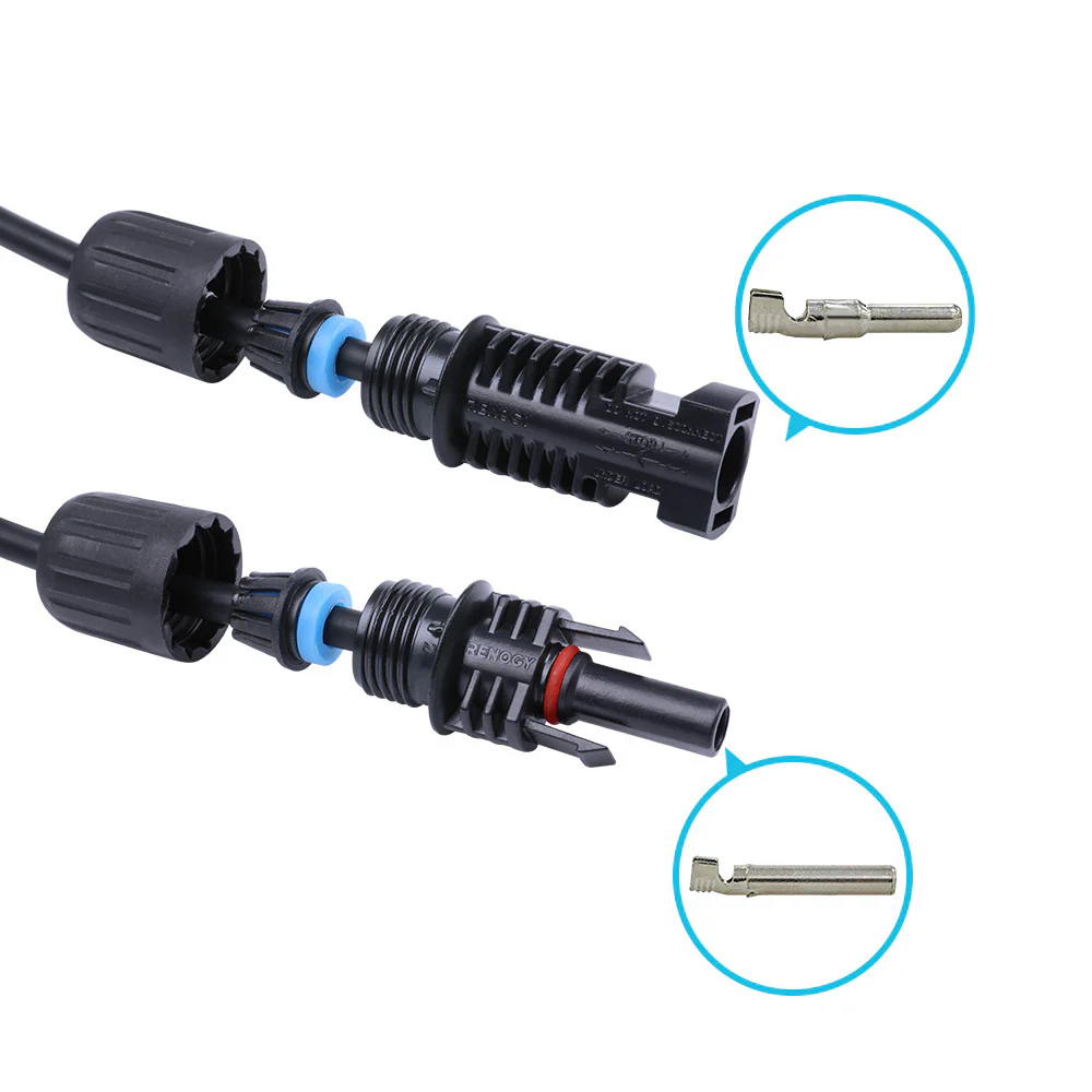 Male to Female Solar Extension Cable( A Pair) - Image 4