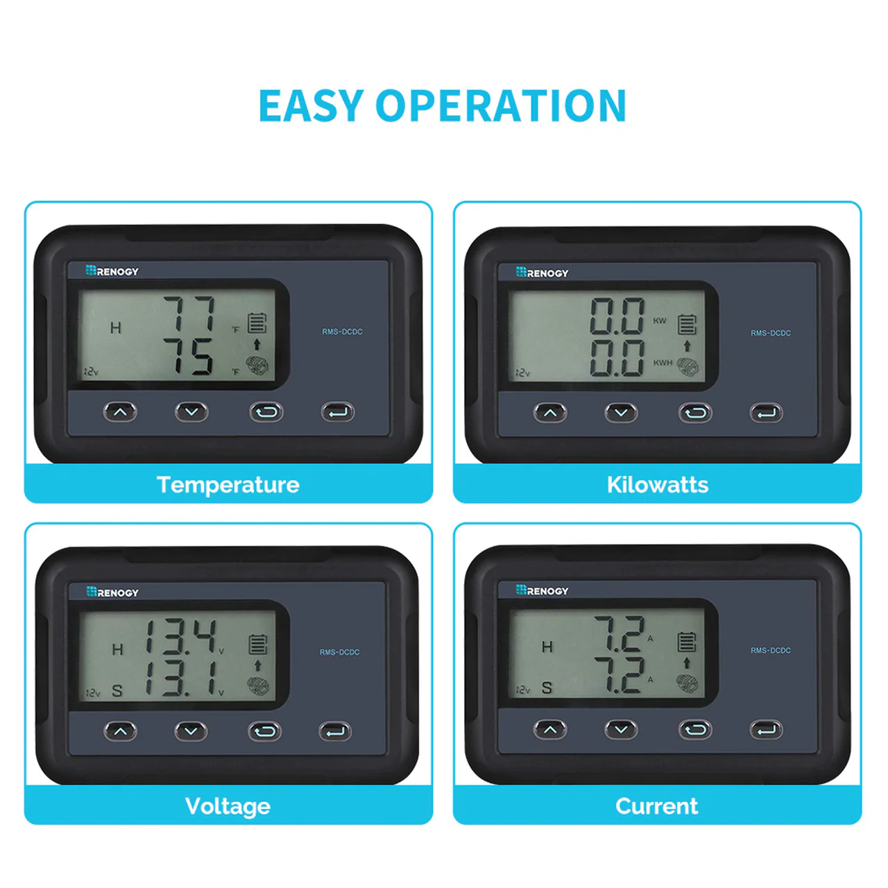 Monitoring Screen for 30/50A DC-DC MPPT Battery Charger - Image 5