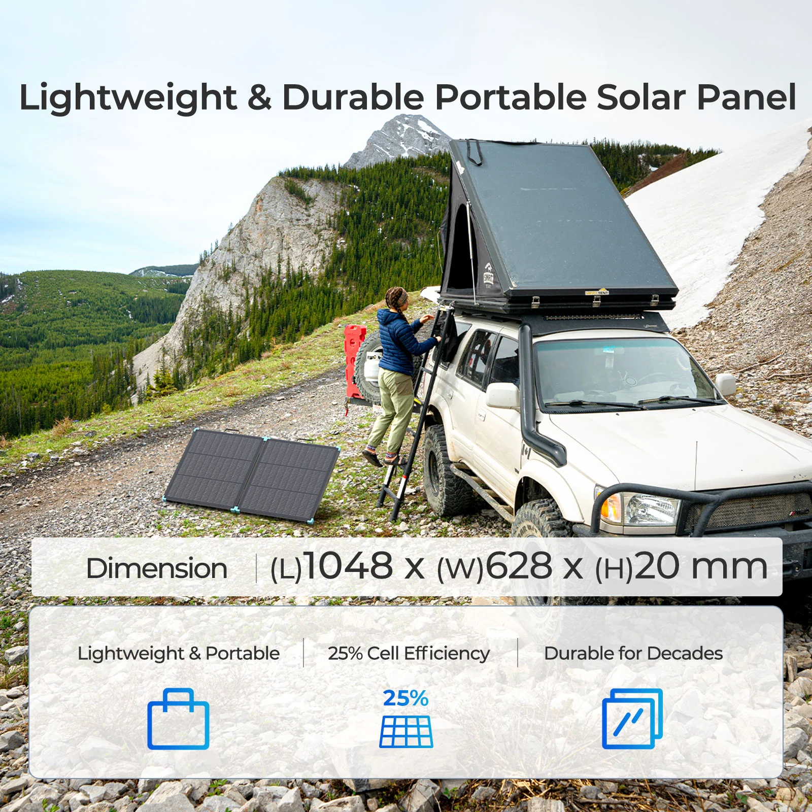 Lightweight Portable Solar Suitcase 400W / 300W / 220W / 100W - Image 25