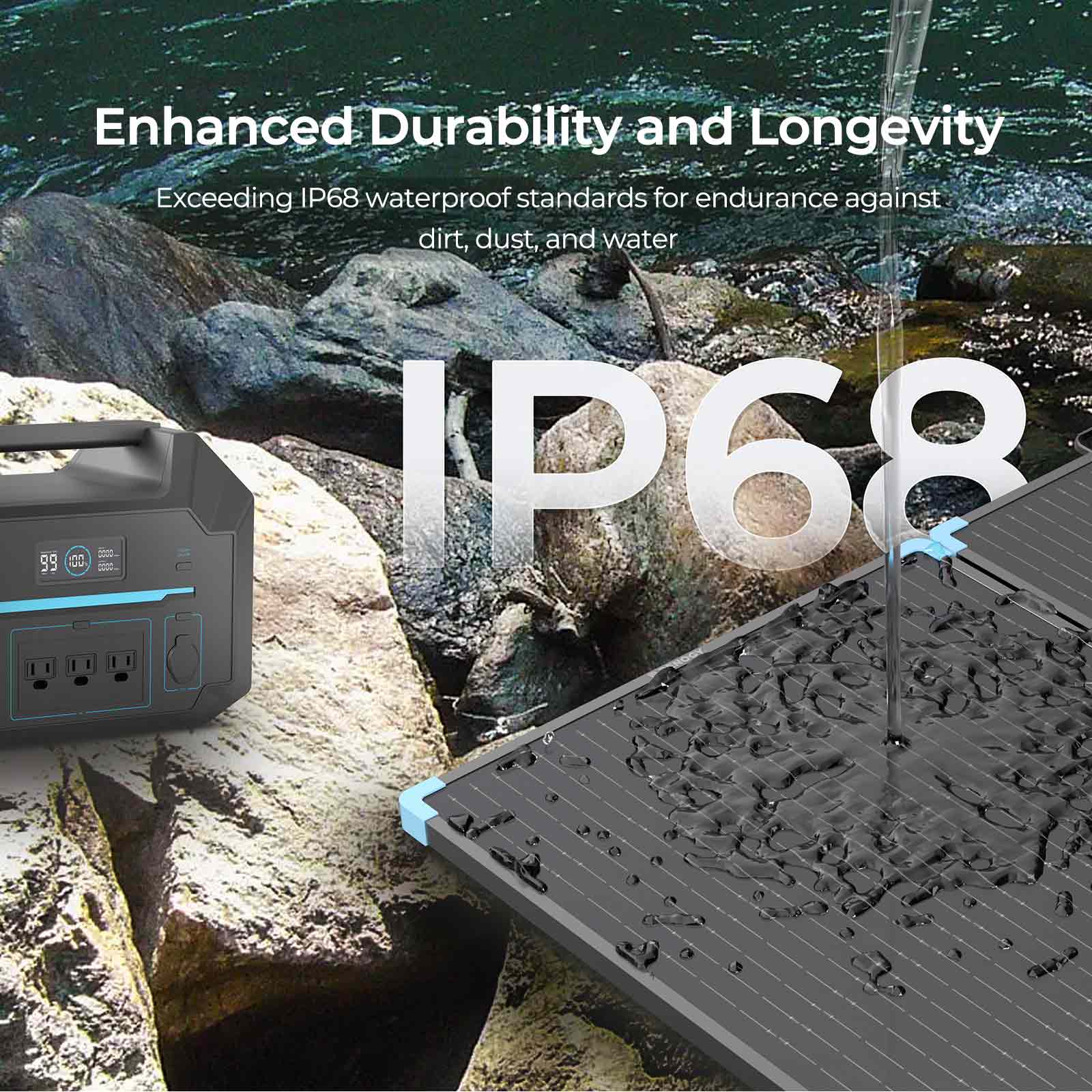 Lightweight Portable Solar Suitcase 400W / 300W / 220W / 100W - Image 30