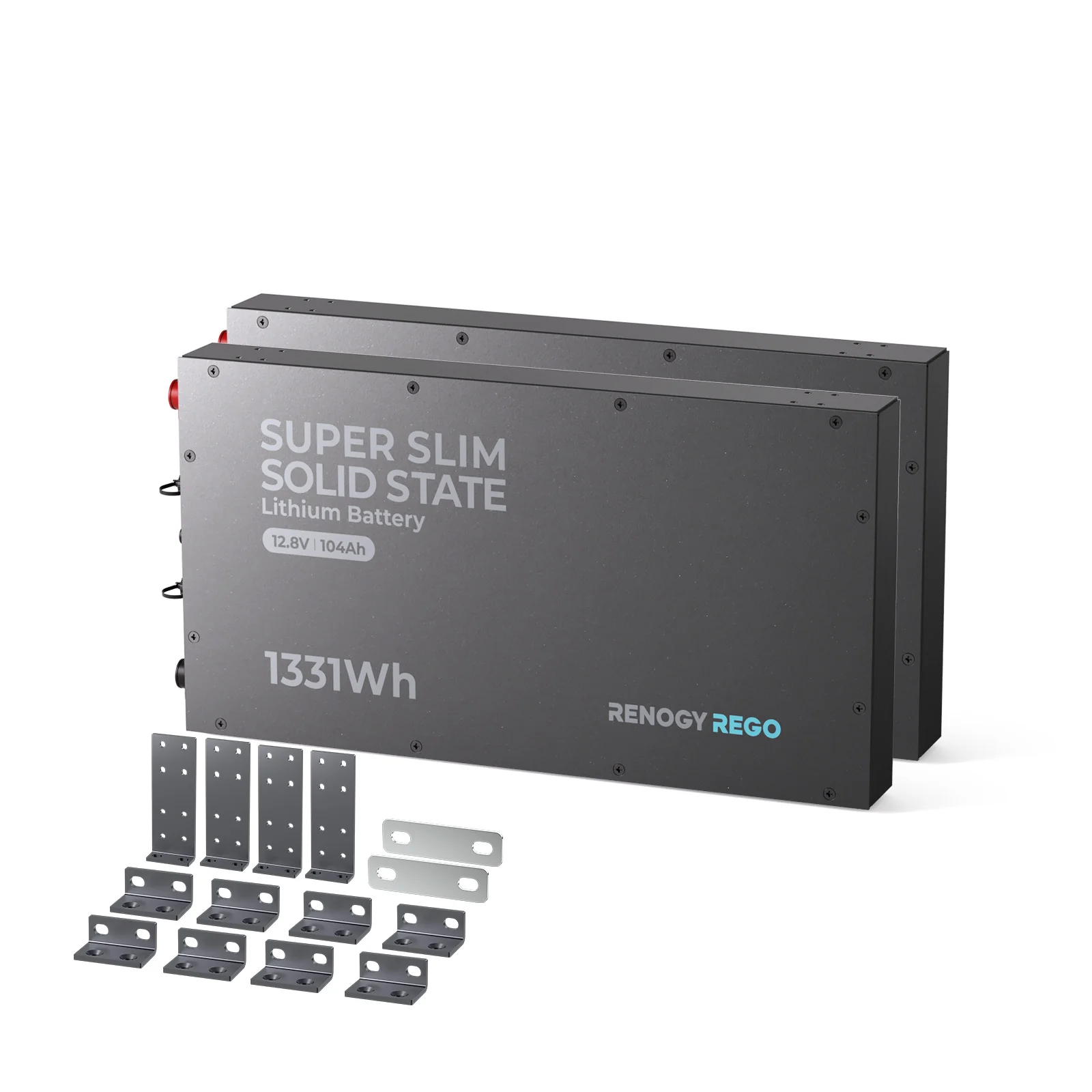 REGO - 12.8V 104Ah Super Slim Lithium Iron Phosphate Battery - Image 17
