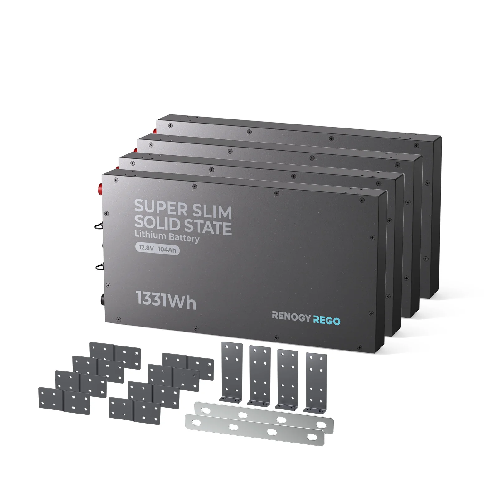 REGO - 12.8V 104Ah Super Slim Lithium Iron Phosphate Battery - Image 19