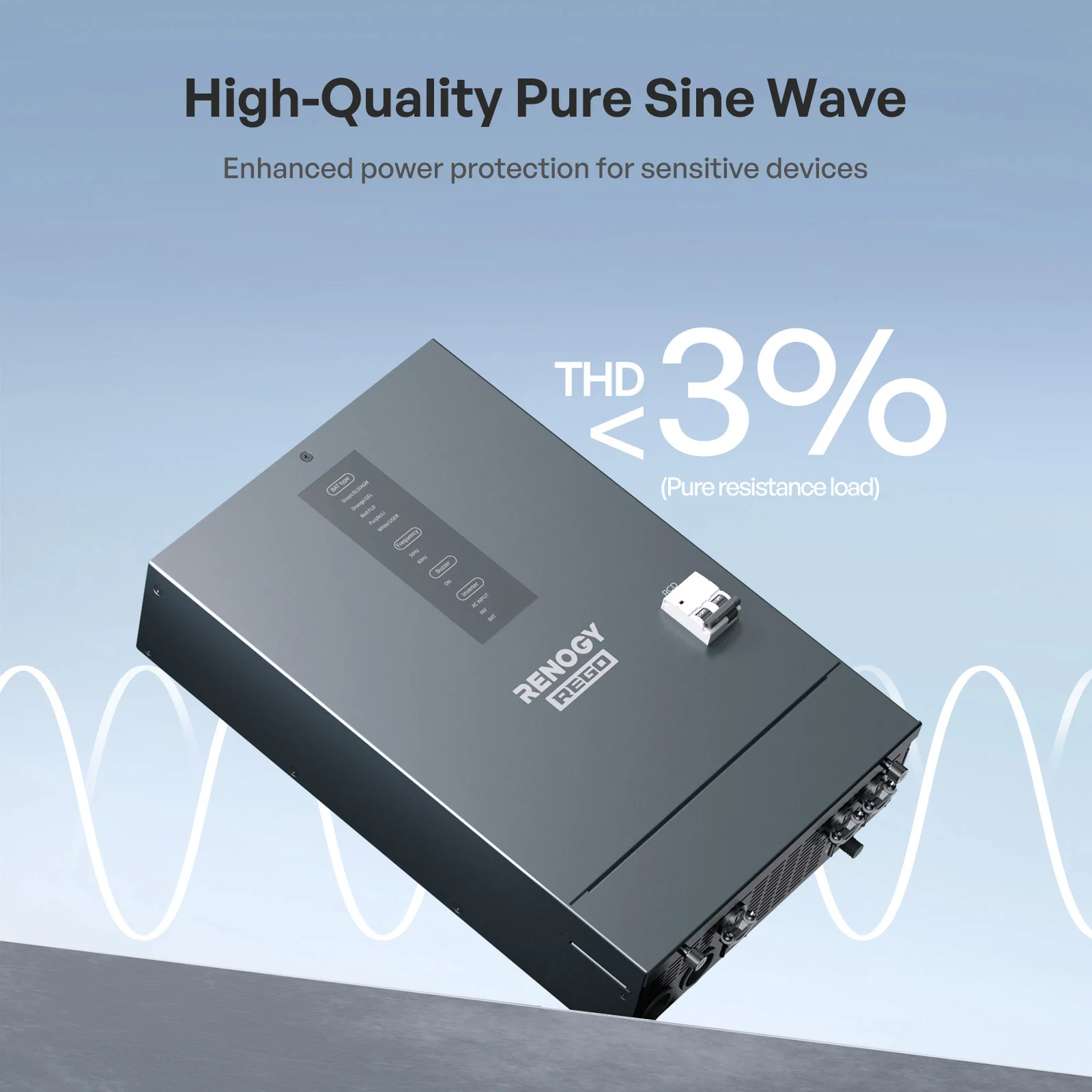 REGO 12V 3000W HF Inverter Charger - Image 3