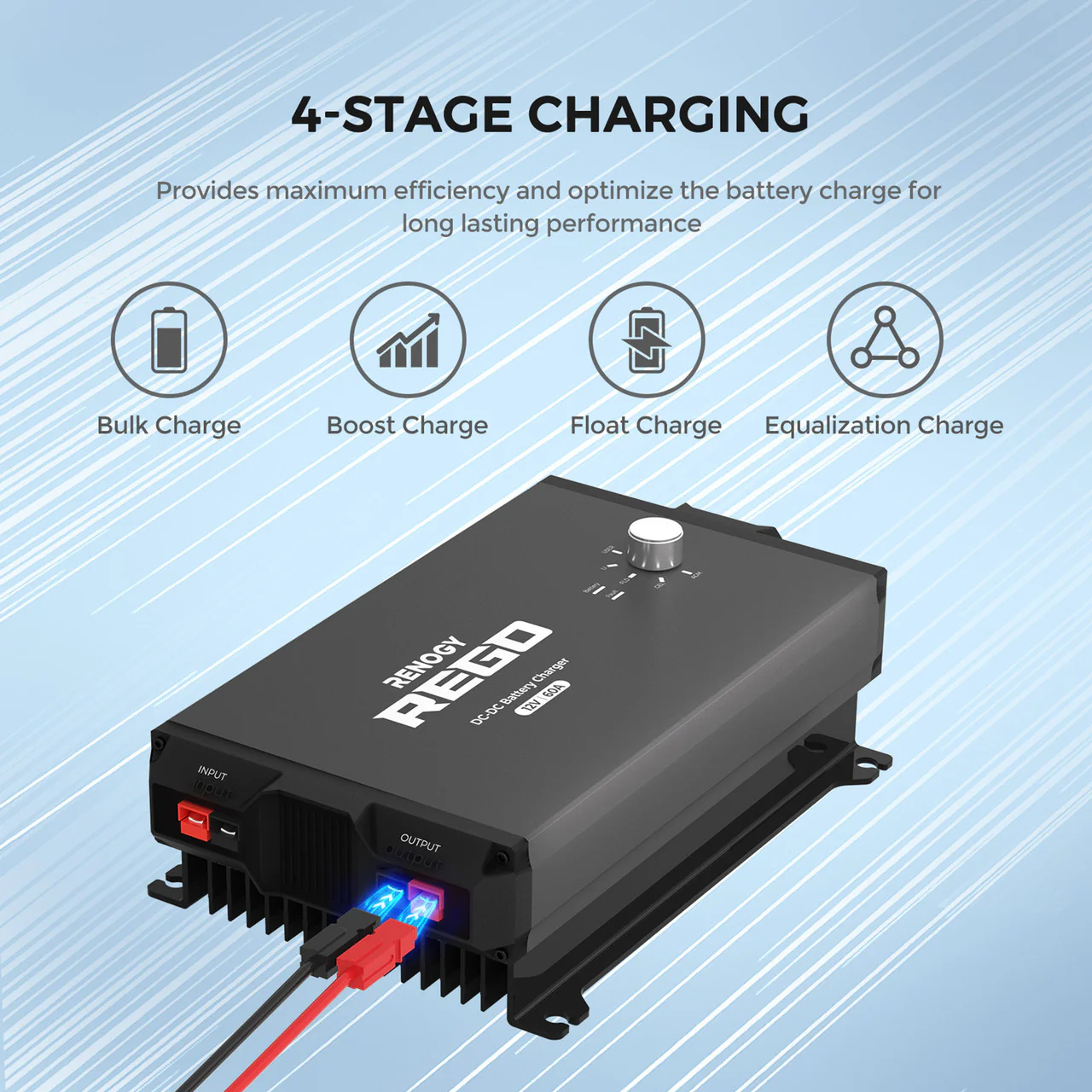 REGO 12V 60A DC-DC Battery Charger - Image 4