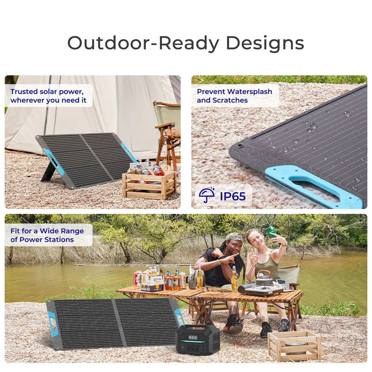 100W Portable Solar Panel - Image 2