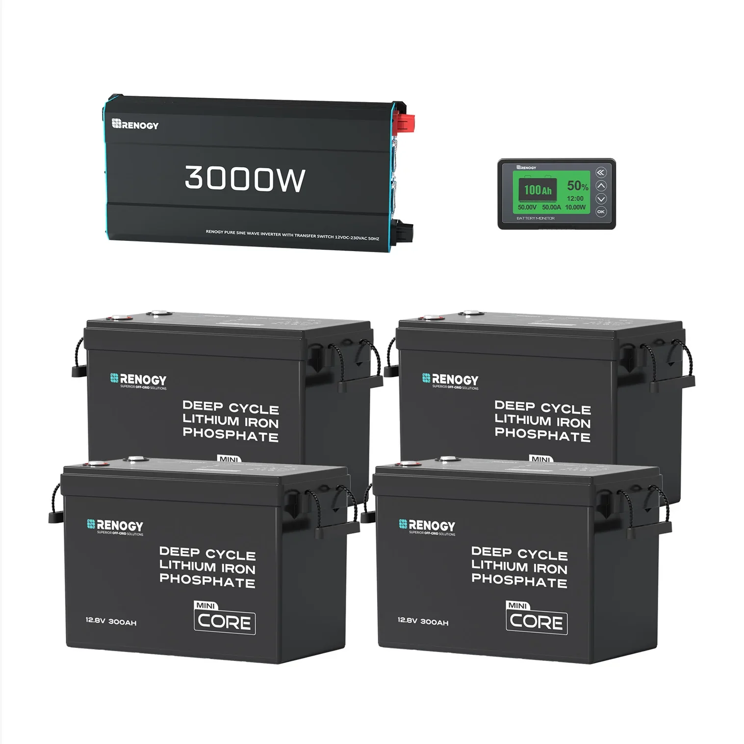 15.36kWh Off-Grid Power Kit | 3000W Inverter, 60A MPPT - Image 10