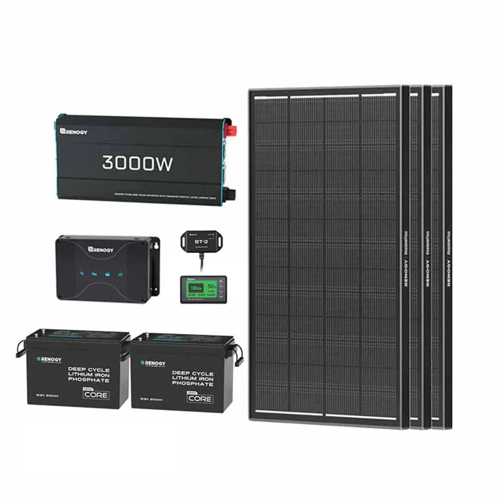 5.12kWh Power System | 200Ah LiFePO4 Batteries, 3000W Inverter - Image 13