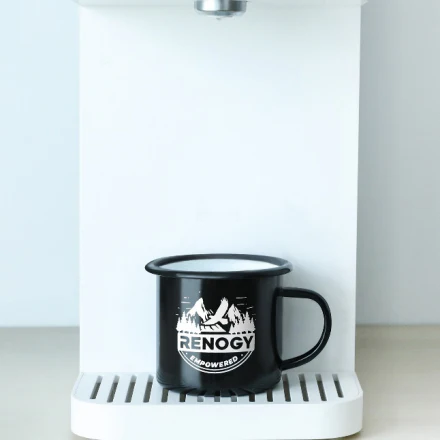 Renogy Enamel Coffee Mug - Image 3