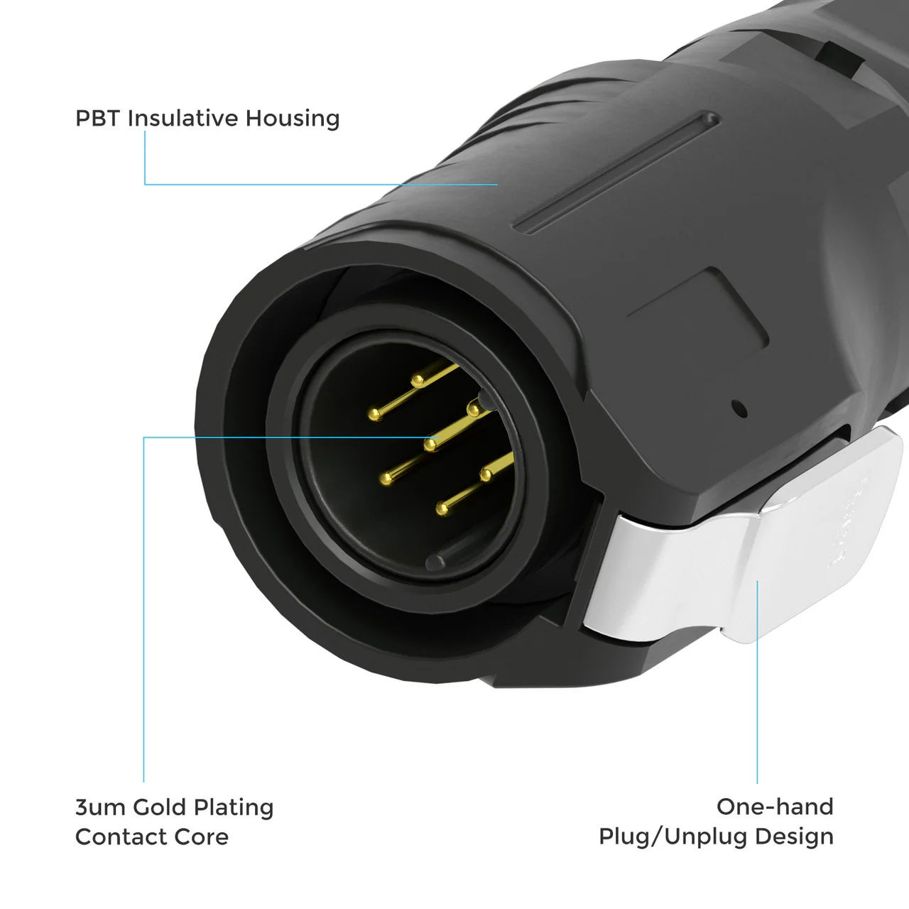Renogy LP16 Terminator Plug (7-Pin) - Image 2