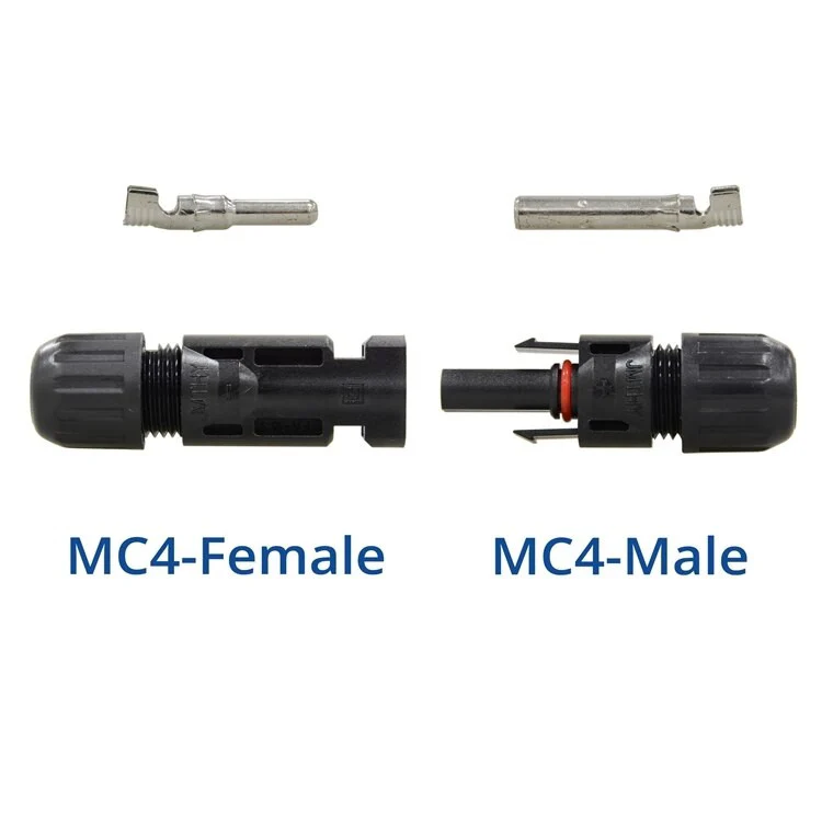 Male/Female Solar Panel Cable Connectors (5 Pair)