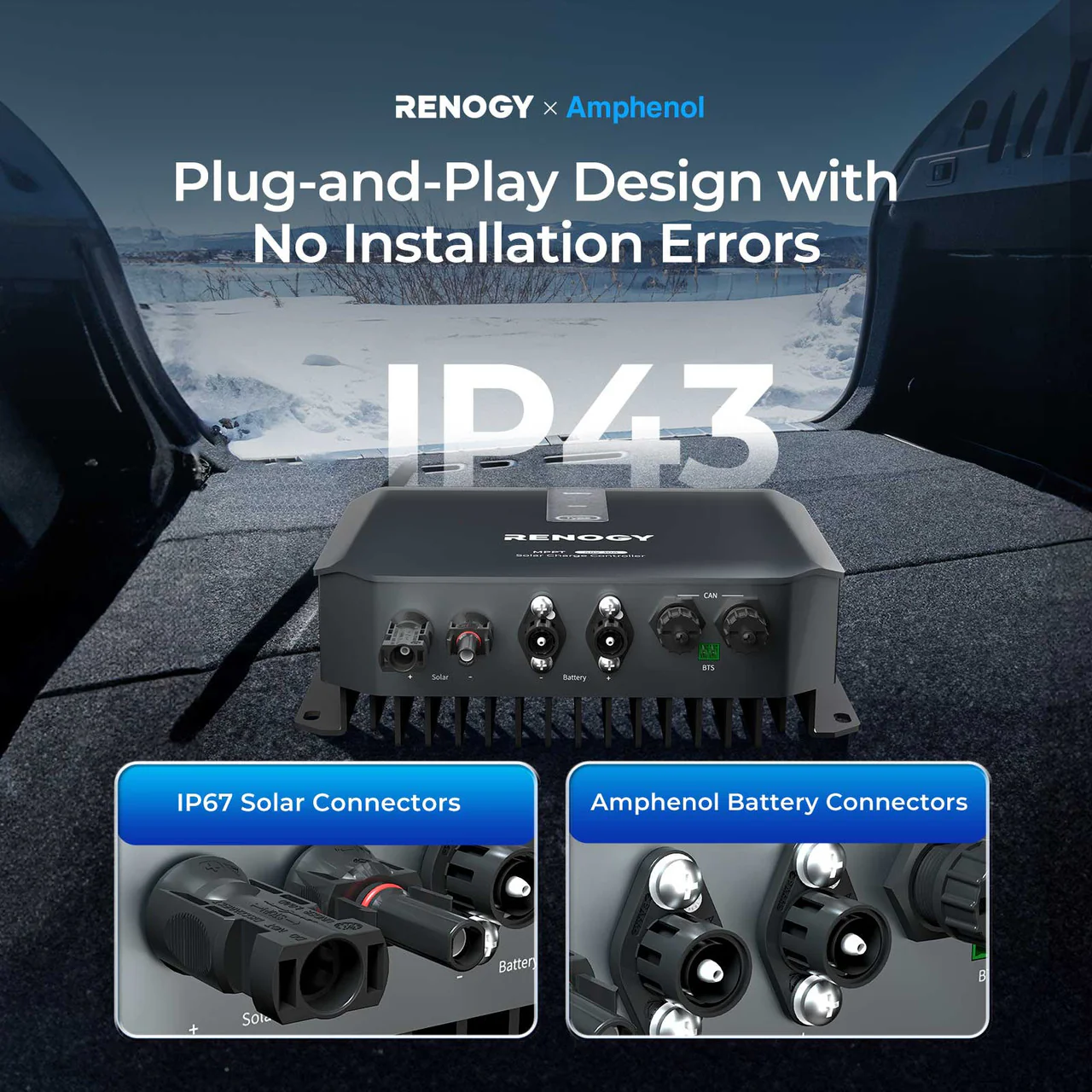 RENOGY REGO 12V/24V/36V/48V 30A MPPT Solar Charge Controller - Image 4
