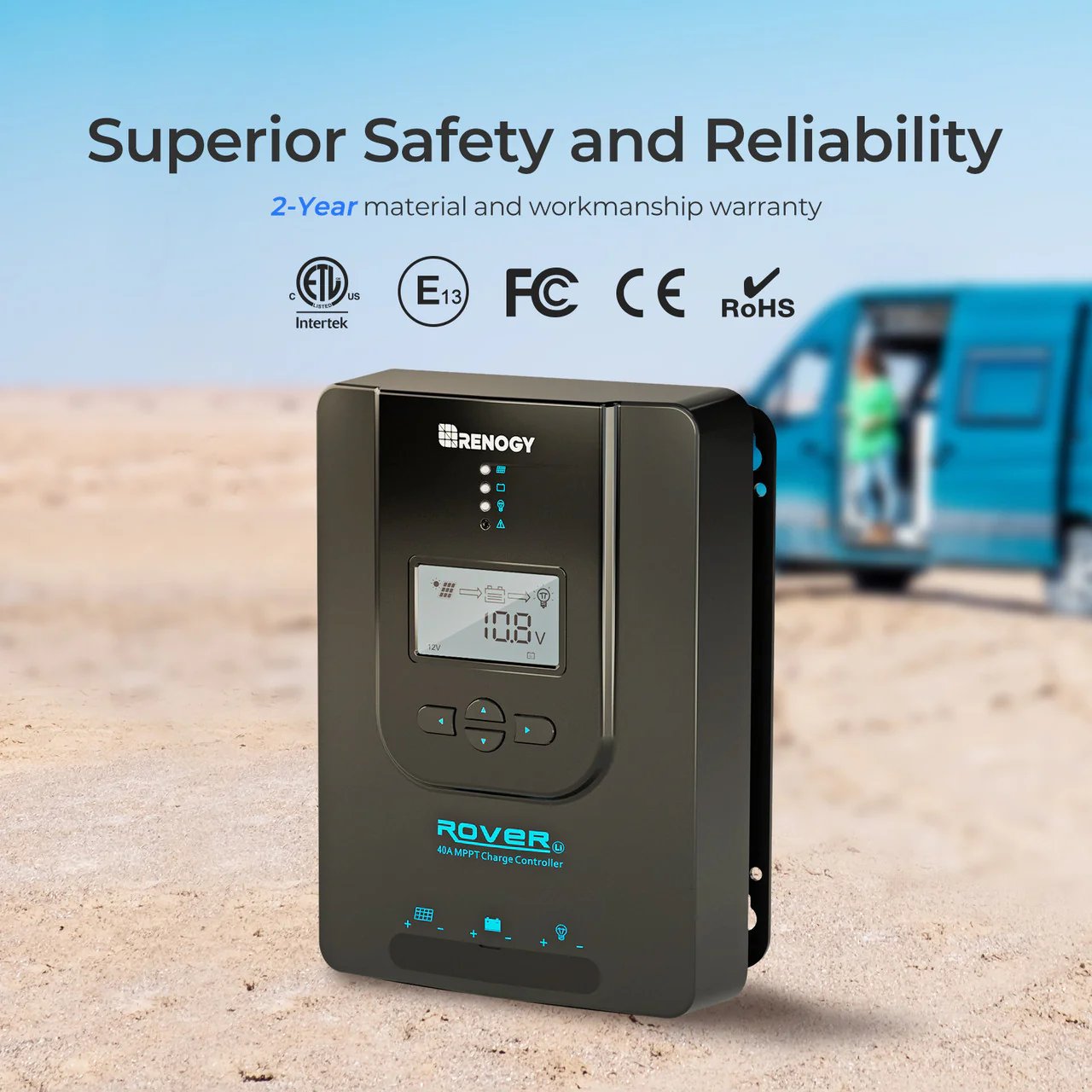 Rover Li 40 Amp MPPT Solar Charge Controller - Image 9