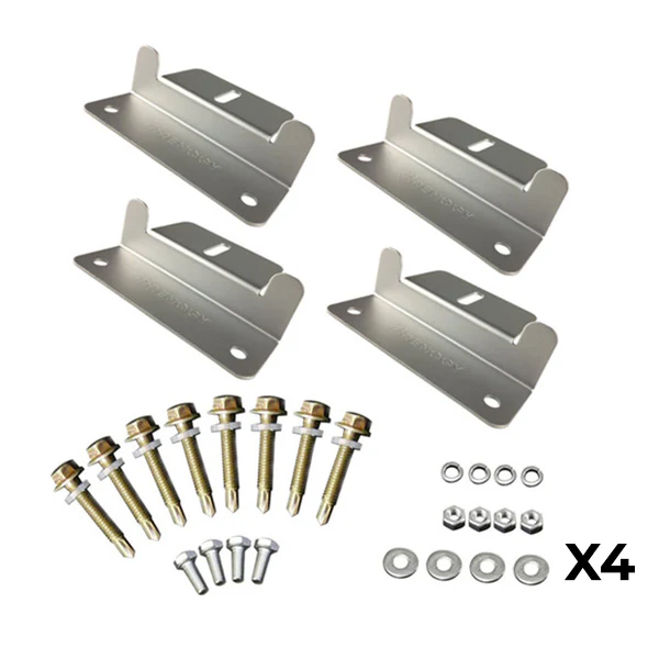 Solar Panel Mounting Z Bracket Set of 4 - Image 8