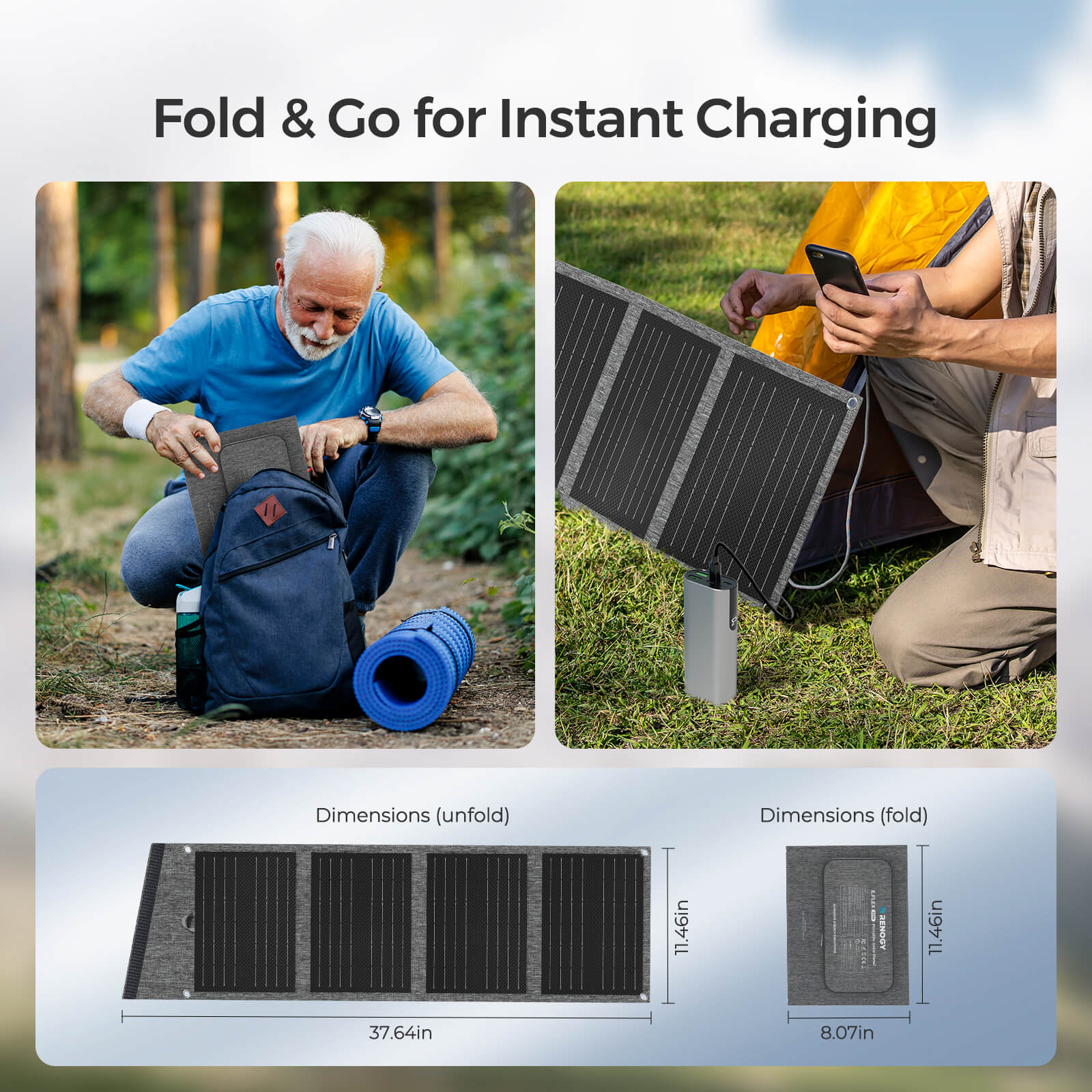 30W Portable Solar Panel - Image 5