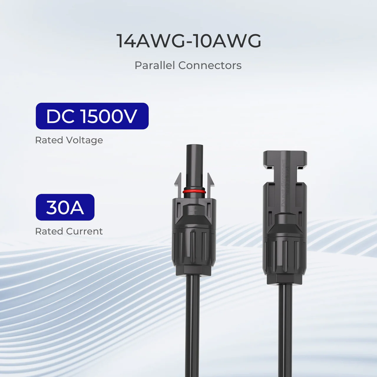 Solar Connectors Y Branch Parallel Adapter Cable - Image 2