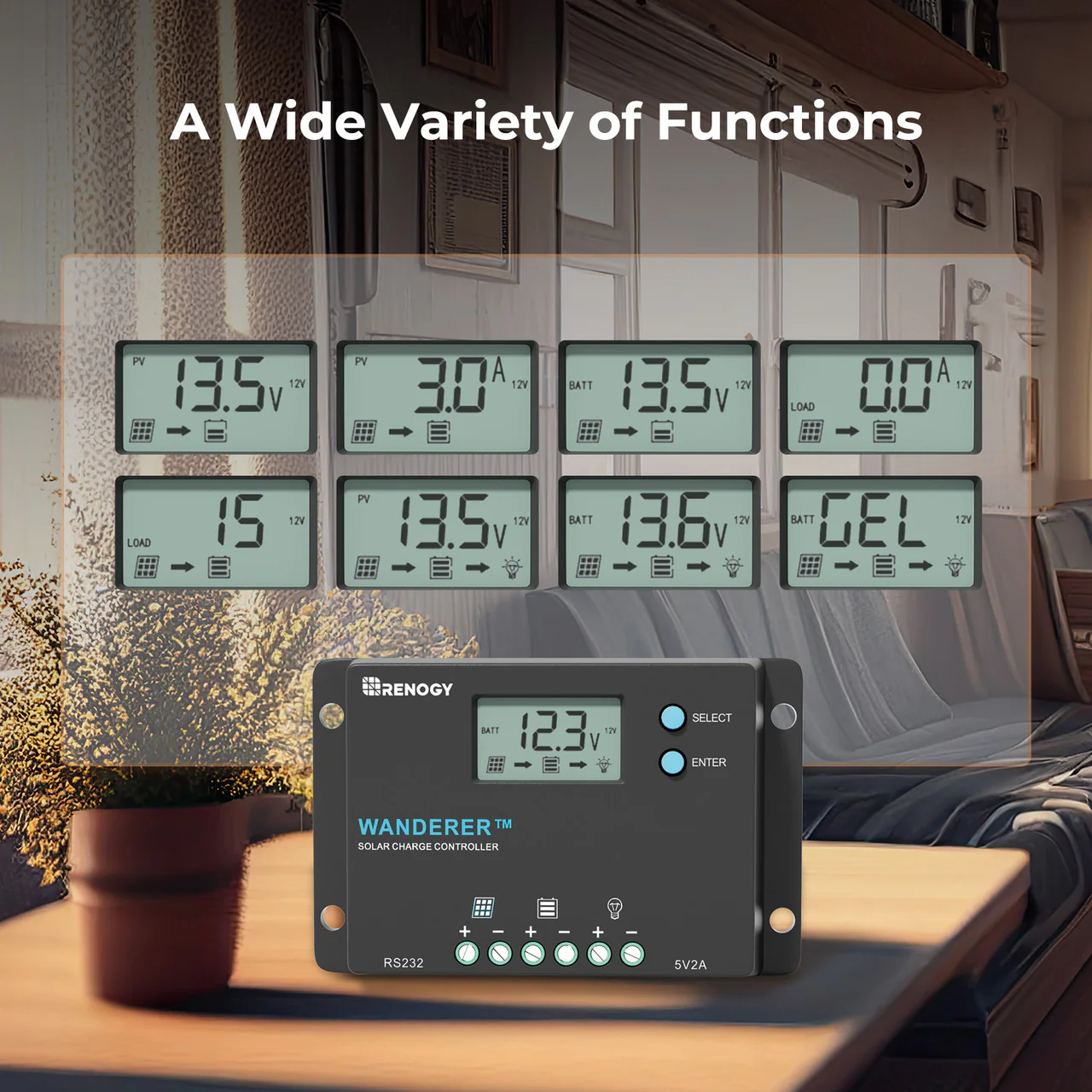 Wanderer 10A PWM Charge Controller - Image 8