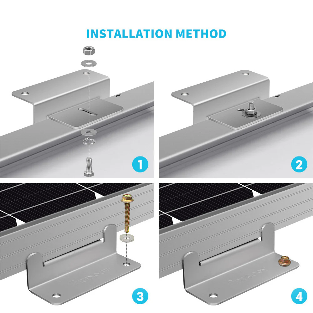 Wiring and Mounting Kit For Single Solar Panel Setup - Image 4